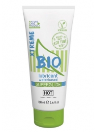 Интимный увлажняющий гель BIO SuperGlide Xtreme - 100 мл. - HOT - купить с доставкой в Мытищах