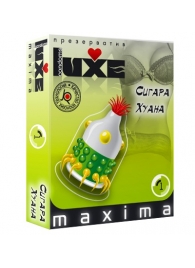 Презерватив LUXE Maxima  Сигара Хуана  - 1 шт. - Luxe - купить с доставкой в Мытищах