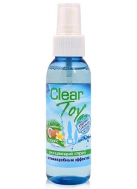 Очищающий спрей для игрушек CLEAR TOY Tropic - 100 мл. - Биоритм - купить с доставкой в Мытищах