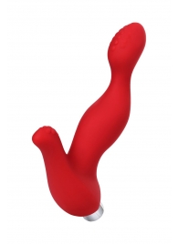 Красный силиконовый вибростимулятор простаты Proman - 12,5 см. - ToyFa - в Мытищах купить с доставкой