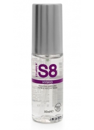 Cмазка на водно-силиконовой основе S8 Hybrid - 50 мл. - Stimul8 - купить с доставкой в Мытищах