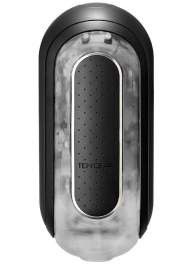 Черный мастурбатор Flip Zero с вибрацией - Tenga - в Мытищах купить с доставкой