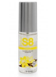 Лубрикант на водной основе S8 Flavored Lube со вкусом ванили - 50 мл. - Stimul8 - купить с доставкой в Мытищах