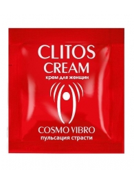 Пробник возбуждающего крема для женщин Clitos Cream - 1,5 гр. - Биоритм - купить с доставкой в Мытищах
