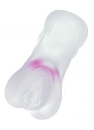 Прозрачный реалистичный мастурбатор Juicy Pussy Crystal Rose - ToyFa - в Мытищах купить с доставкой