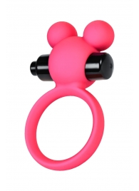 Розовое виброкольцо на пенис A-Toys - A-toys - в Мытищах купить с доставкой