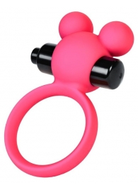 Розовое виброкольцо на пенис A-Toys - A-toys - в Мытищах купить с доставкой