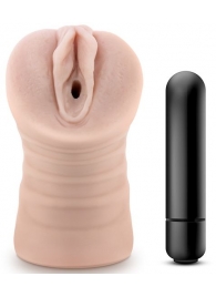 Телесный мастурбатор-вагина Rain - Blush Novelties - в Мытищах купить с доставкой