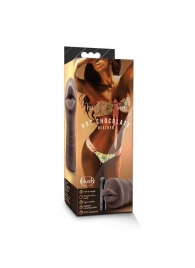 Коричневый мастурбатор-ротик Heather - Blush Novelties - в Мытищах купить с доставкой