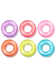 Набор из 6 эрекционных колец King of the Ring - Blush Novelties - в Мытищах купить с доставкой