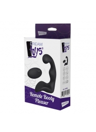 Черный вибромассажер простаты REMOTE BOOTY PLEASER - Dream Toys - в Мытищах купить с доставкой