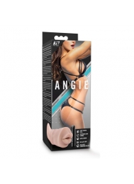 Телесный мастурбатор-ротик Angie - Blush Novelties - в Мытищах купить с доставкой