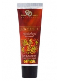 Интимный съедобный лубрикант JUICY FRUIT с ароматом фруктов - 30 мл. - БиоМед - купить с доставкой в Мытищах