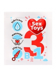 Гель-лубрикант на водной основе Sex Toys - 4 гр. - Биоритм - купить с доставкой в Мытищах