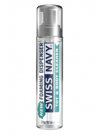 Очищающая пенка для игрушек и тела Swiss Navy Toy   Body Cleaner Foamer - 207 мл. - Swiss navy - купить с доставкой в Мытищах