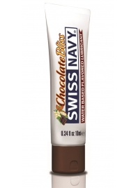 Лубрикант с ароматом шоколада Swiss Navy Chocolate Bliss Lube - 10 мл. - Swiss navy - купить с доставкой в Мытищах