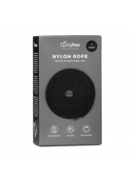 Черная веревка для бондажа Easytoys Bondage Rope - 5 м. - Easy toys - купить с доставкой в Мытищах