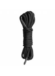 Черная веревка для бондажа Easytoys Bondage Rope - 5 м. - Easy toys - купить с доставкой в Мытищах