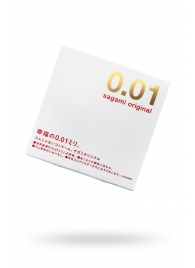 Супертонкий презерватив Sagami Original 0.01 - 1 шт. - Sagami - купить с доставкой в Мытищах