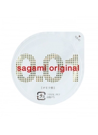 Супертонкий презерватив Sagami Original 0.01 - 1 шт. - Sagami - купить с доставкой в Мытищах