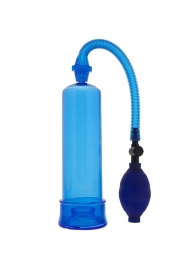 Синяя вакуумная помпа MENZSTUFF PENIS ENLARGER - Dream Toys - в Мытищах купить с доставкой