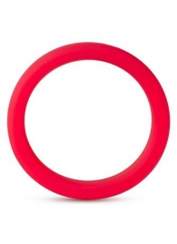 Красное эрекционное кольцо Silicone Go Pro Cock Ring - Blush Novelties - в Мытищах купить с доставкой