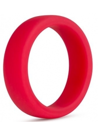 Красное эрекционное кольцо Silicone Go Pro Cock Ring - Blush Novelties - в Мытищах купить с доставкой