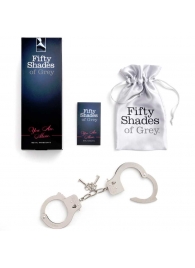 Металлические наручники Metal Handcuffs - Fifty Shades of Grey - купить с доставкой в Мытищах