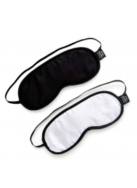 Набор из двух масок на глаза Soft Blindfold Twin Pack - Fifty Shades of Grey - купить с доставкой в Мытищах