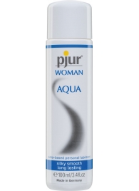 Лубрикант на водной основе pjur WOMAN Aqua - 100 мл. - Pjur - купить с доставкой в Мытищах