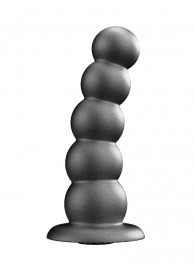 Черная насадка-плаг на харнесс PLATINUM 9 - 24 см. - LOVETOY (А-Полимер) - купить с доставкой в Мытищах