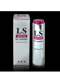 Спрей-стимулятор для женщин Lovespray Active Woman - 18 мл. - Биоритм - купить с доставкой в Мытищах