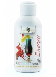 Интимный гель-смазка JUICY FRUIT с ароматом энергетика - 100 мл. - БиоМед - купить с доставкой в Мытищах