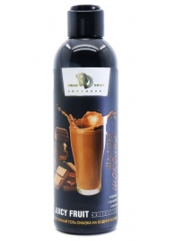 Интимный гель-смазка JUICY FRUIT с ароматом молочного шоколада - 200 мл. - БиоМед - купить с доставкой в Мытищах