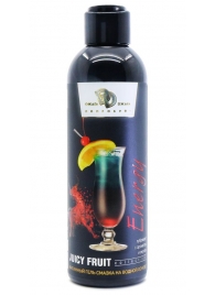 Интимный гель-смазка JUICY FRUIT с ароматом энергетика - 200 мл. - БиоМед - купить с доставкой в Мытищах