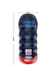 Мастурбатор-вагина Vacuum Cup Masturbator - Baile - в Мытищах купить с доставкой