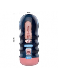 Мастурбатор-ротик Vacuum Cup Masturbator - Baile - в Мытищах купить с доставкой