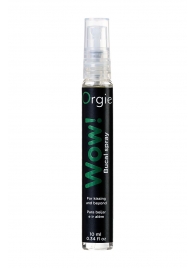 Оральный спрей Orgie WOW! Blowjob Spray с охлаждающим и возбуждающим эффектом - 10 мл. - ORGIE - купить с доставкой в Мытищах