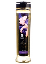 Массажное масло Libido Exotic Fruits с ароматом экзотических фруктов - 240 мл. - Shunga - купить с доставкой в Мытищах