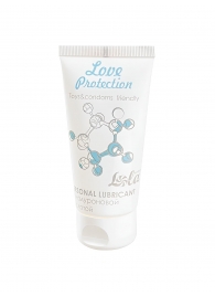 Увлажняющий лубрикант на водной основе Love Protection - 50 мл. - Lola Games - купить с доставкой в Мытищах