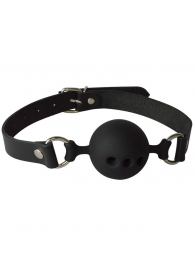 Силиконовый кляп-шар с отверстиями для дыхания - Sitabella - купить с доставкой в Мытищах