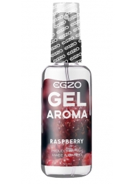 Интимный лубрикант EGZO AROMA с ароматом малины - 50 мл. - EGZO - купить с доставкой в Мытищах