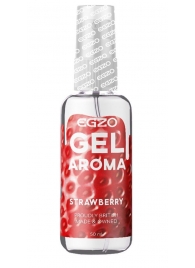 Интимный лубрикант EGZO AROMA с ароматом клубники - 50 мл. - EGZO - купить с доставкой в Мытищах
