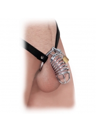 Кольцо верности Extreme Chastity Belt с фиксацией головки - Pipedream - купить с доставкой в Мытищах
