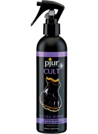 Спрей для ухода за одеждой из латекса pjur CULT Ultra Shine - 250 мл. - Pjur - купить с доставкой в Мытищах