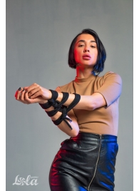 Черная веревка Do Not Disturb - 5 м. - Lola Games - купить с доставкой в Мытищах