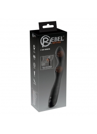 Черный вибромассажер простаты P-Spot - 23,5 см. - Orion - в Мытищах купить с доставкой