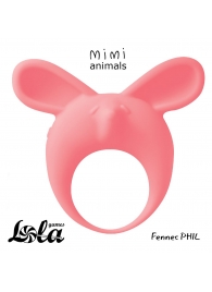 Оранжевое эрекционное кольцо Fennec Phil - Lola Games - в Мытищах купить с доставкой