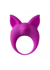 Фиолетовое эрекционное кольцо Kitten Kyle - Lola Games - в Мытищах купить с доставкой