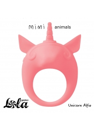 Оранжевое эрекционное кольцо Unicorn Alfie - Lola Games - в Мытищах купить с доставкой